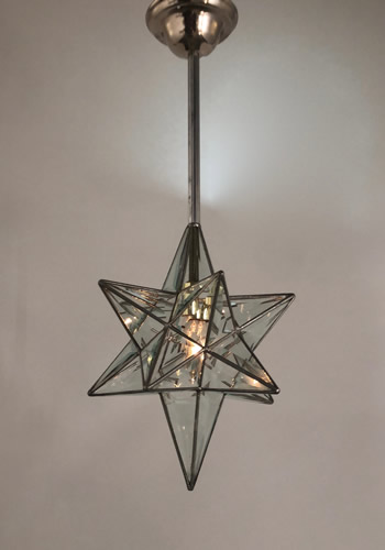 Cut Glass Moravian Star